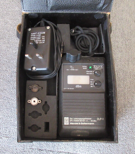 Wandel & Goltermann OLP-1 OPT Optical Power Meter Measuring Instrument BN 2014