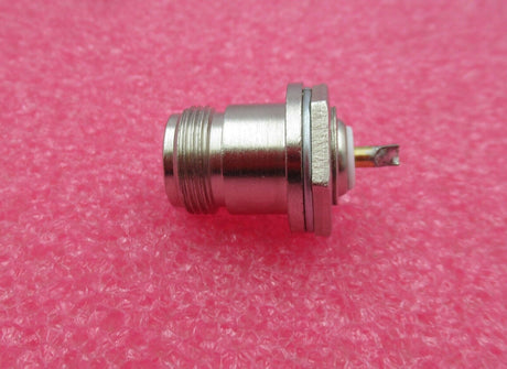 N Type Female Connector To Bulkhead With Solder Cup Straight Rf Coax Adapter