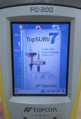 Topcon GR-3 Digital UHF GNSS GPS Receiver FC-200 Field Controller Base & Rover