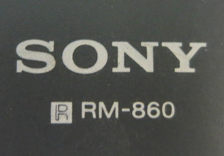 Sony RM-860 146685441 Commander Device Remote Control