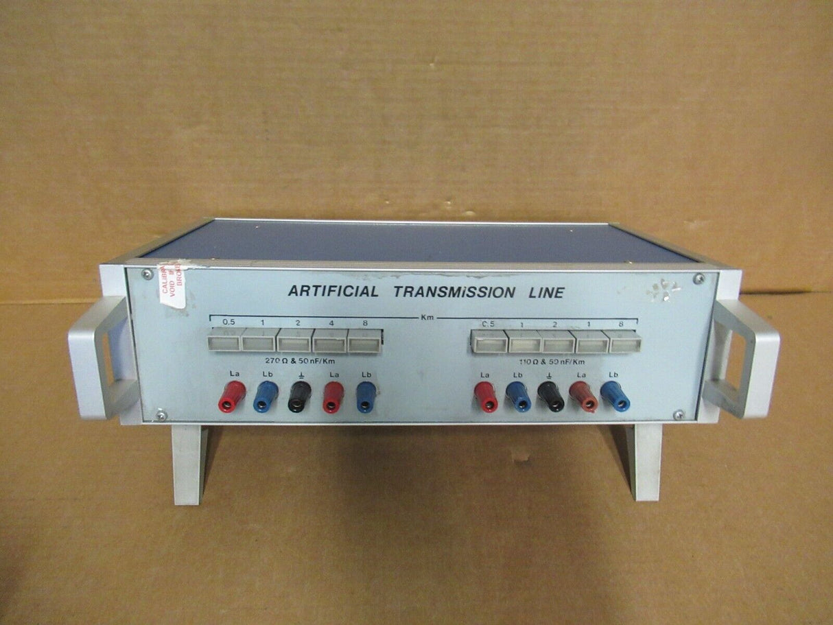 Artificial Transmission Line Simulator Up To 8 Km