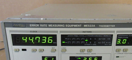 Anritsu ME522A Error Rate Measuring Equipment - Transmitter