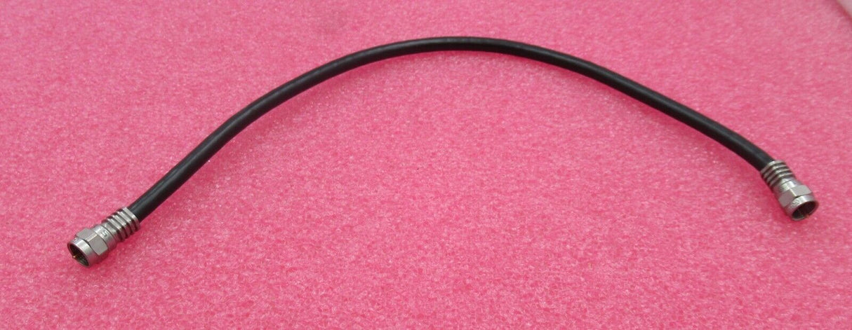 Job Lot 5 x F Connector To F Connector Male Black Coaxial Cable Different Lengths