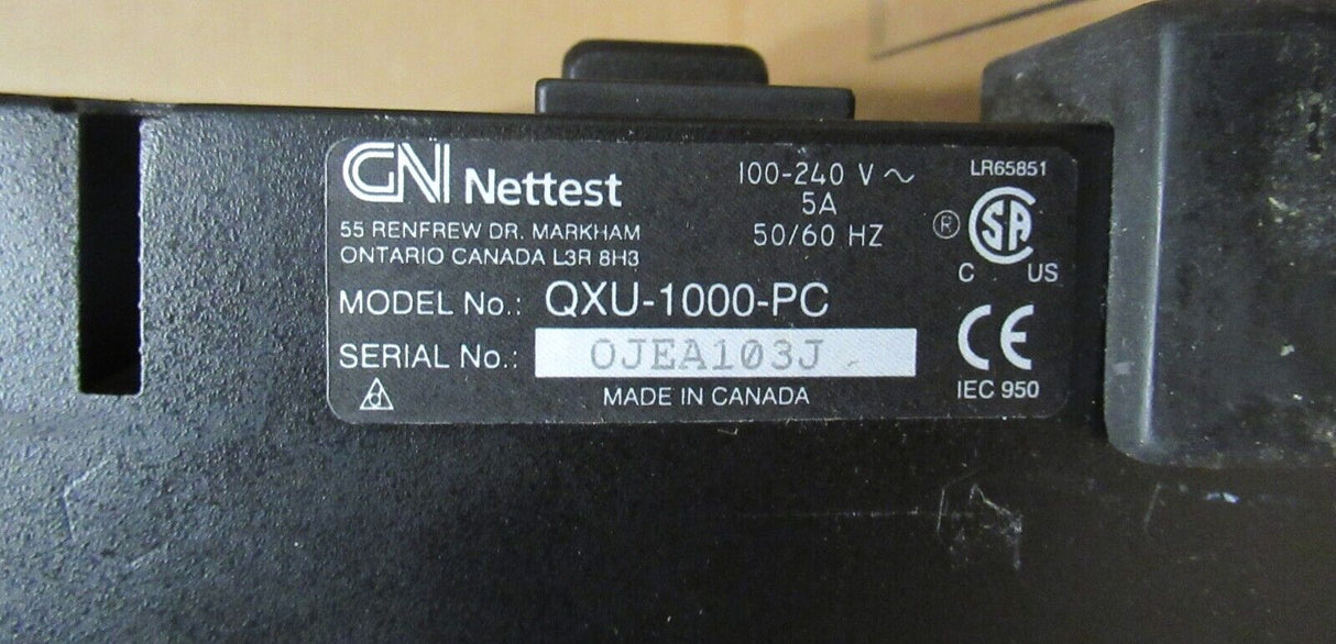 GN-Nettest QuestData QXU-1000-PC 10-Slot Chassis