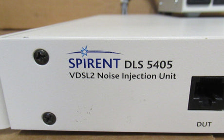 Spirent DLS 5405 VDSL2 Noise Injection Unit + DLS-5P02 Power Supply