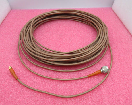 Straight SMA Plug Male To Straight N Plug Brown 20M Silver Coaxial RF Cable