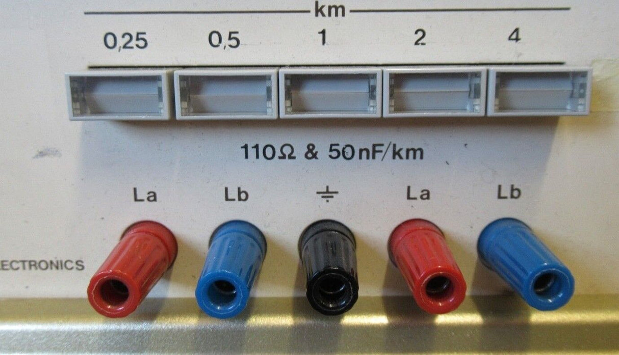 Hasselriis Electronics Artificial Transmission Line Simulator Up To 4 Km