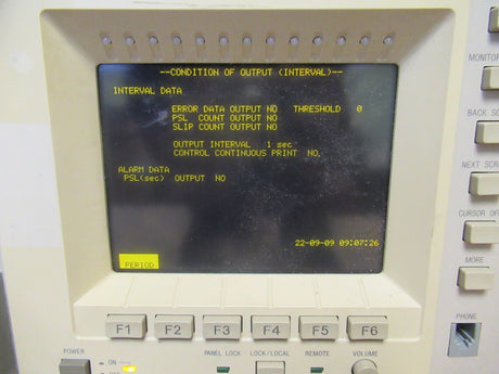 Anritsu MD6420A5 Data Transmission Analyzer 50 bit/s to 10Mbit/s