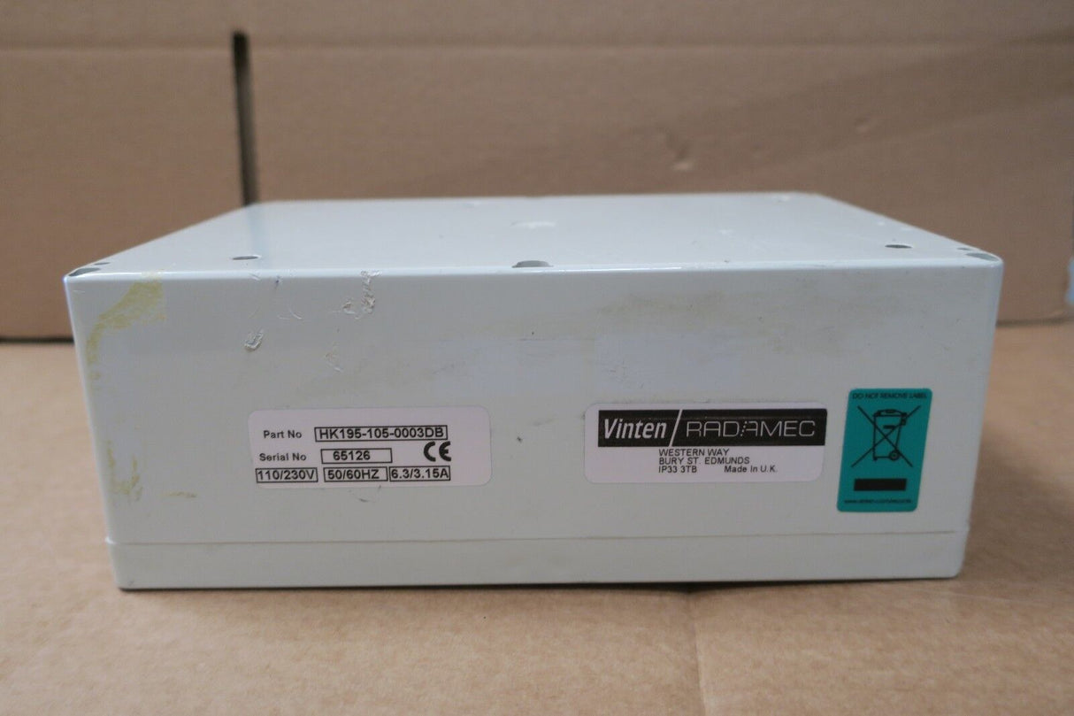 Vinten Radamec Mini HCU Power Supply HK195-105-0003DB 110/230V AC 50/60Hz