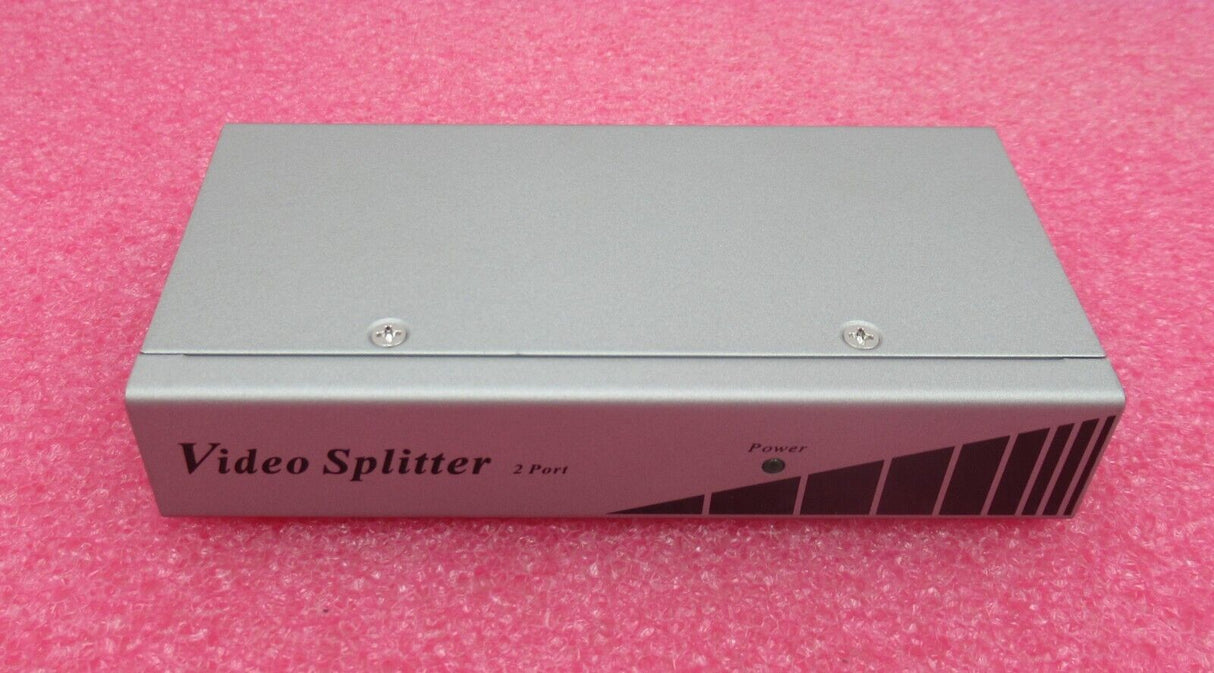 2 Port Video Splitter HDB15 Basic Desktop Console