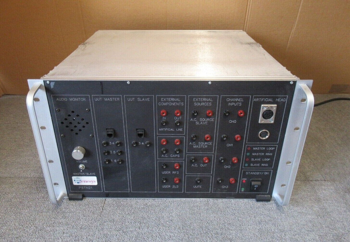 Genesys PSTN21-FXS PSTN21 PRD0054 Telecom Testing System Equipment